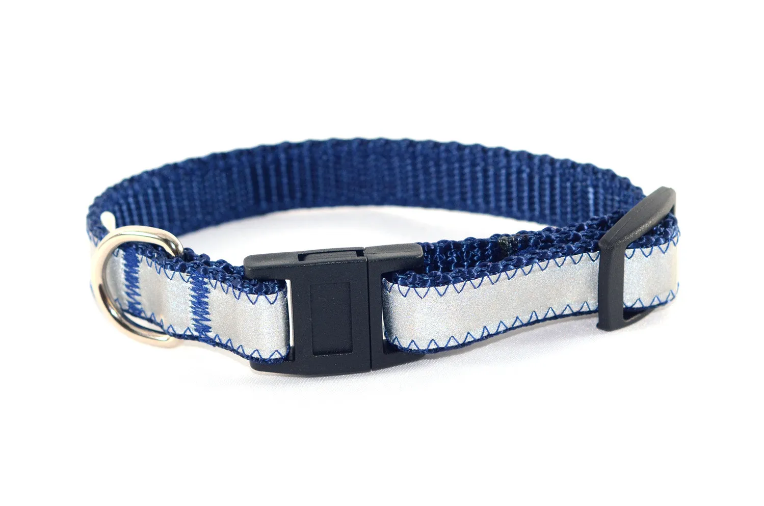 5/8" Extra Wide Breakaway Safety Cat Collar | Solid or Reflective | 20 colors