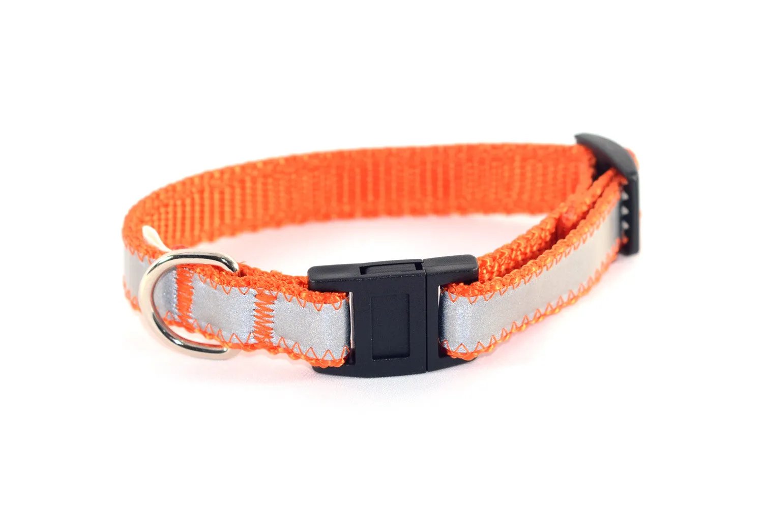 5/8" Extra Wide Breakaway Safety Cat Collar | Solid or Reflective | 20 colors