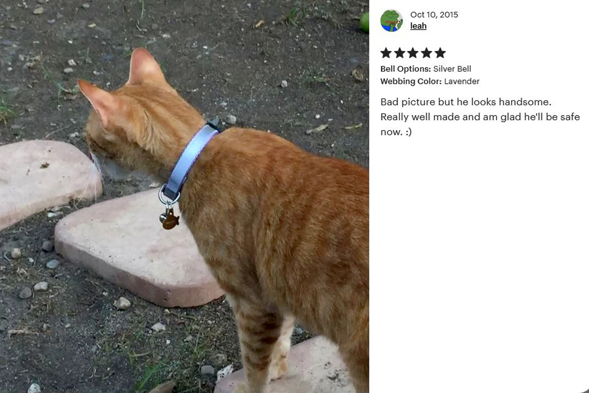 5/8" Extra Wide Breakaway Safety Cat Collar | Solid or Reflective | 20 colors