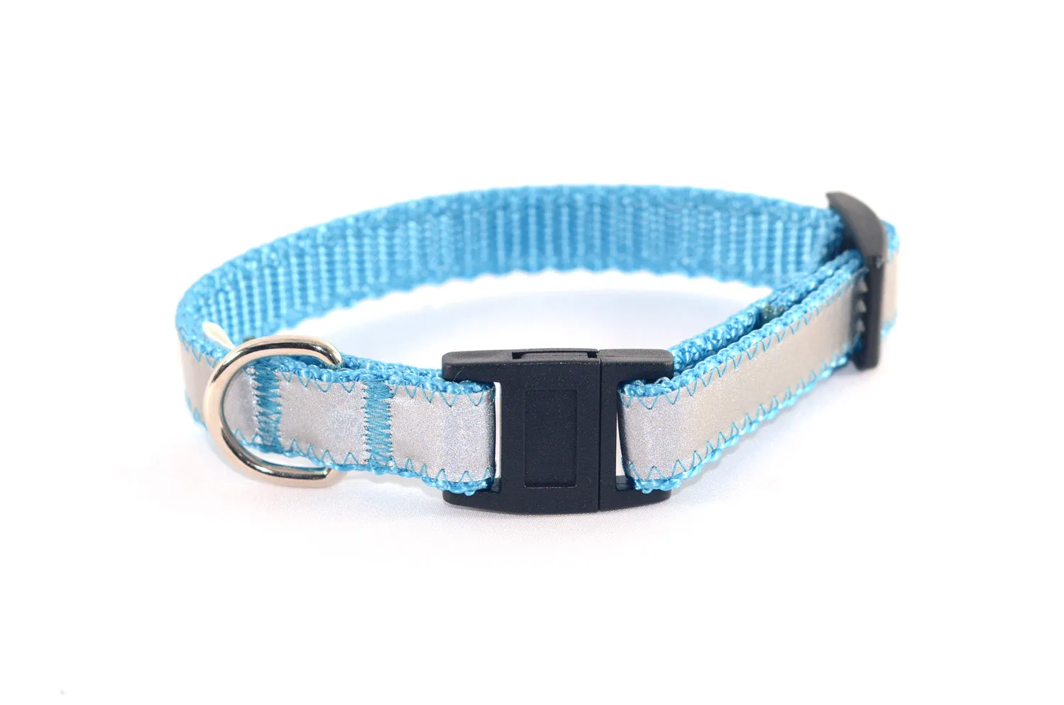 5/8" Extra Wide Breakaway Safety Cat Collar | Solid or Reflective | 20 colors