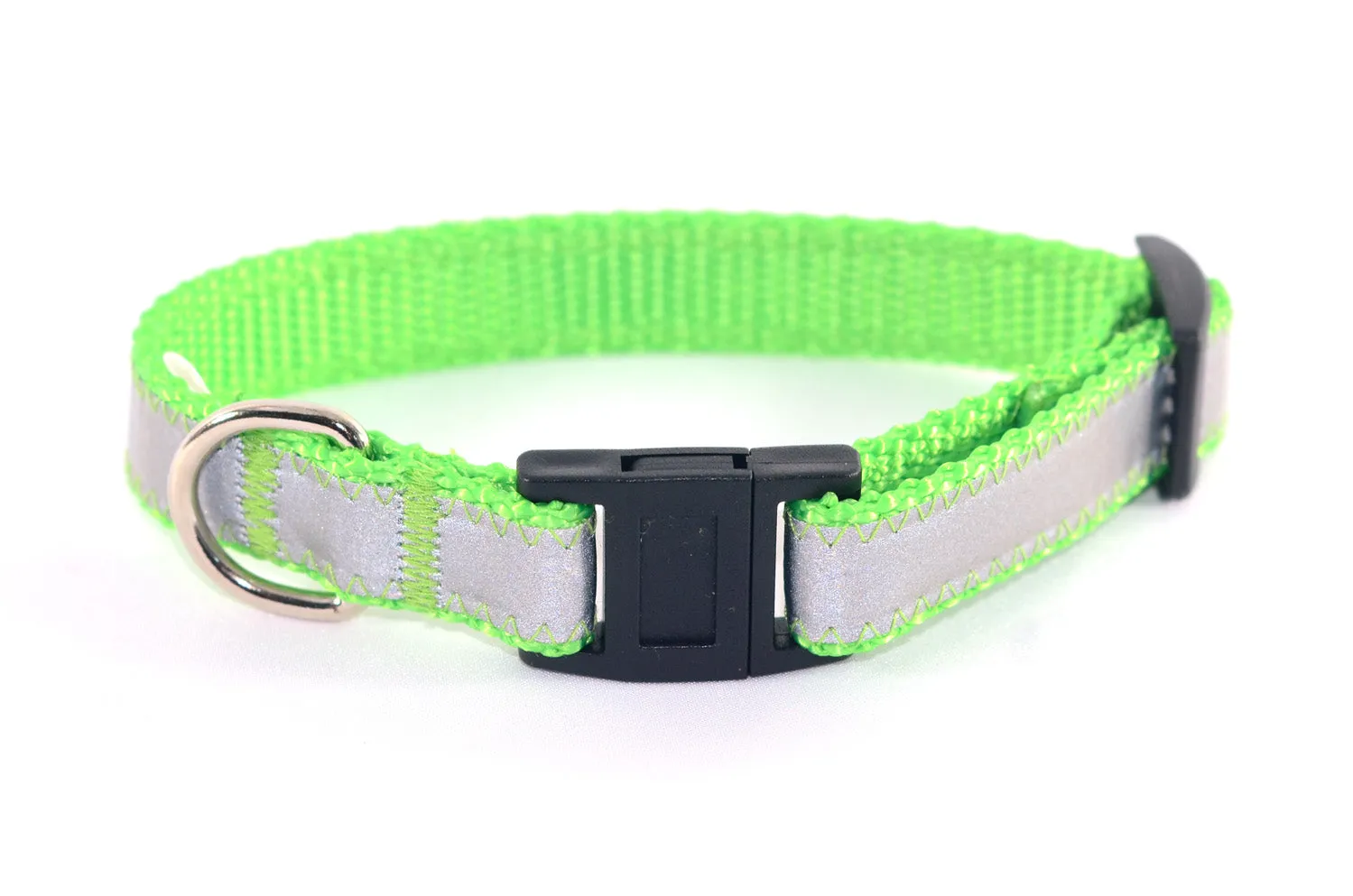 5/8" Extra Wide Breakaway Safety Cat Collar | Solid or Reflective | 20 colors