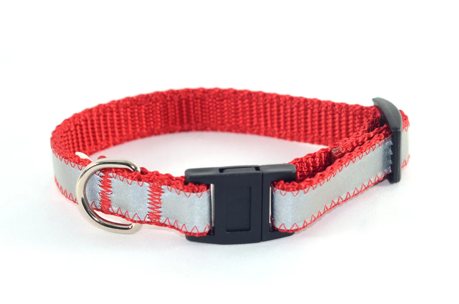 5/8" Extra Wide Breakaway Safety Cat Collar | Solid or Reflective | 20 colors