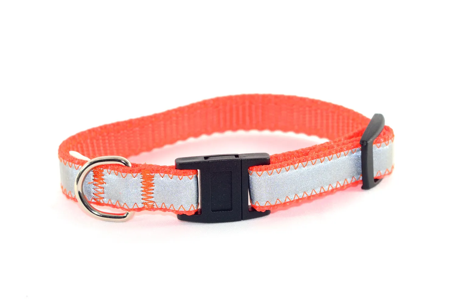 5/8" Extra Wide Breakaway Safety Cat Collar | Solid or Reflective | 20 colors