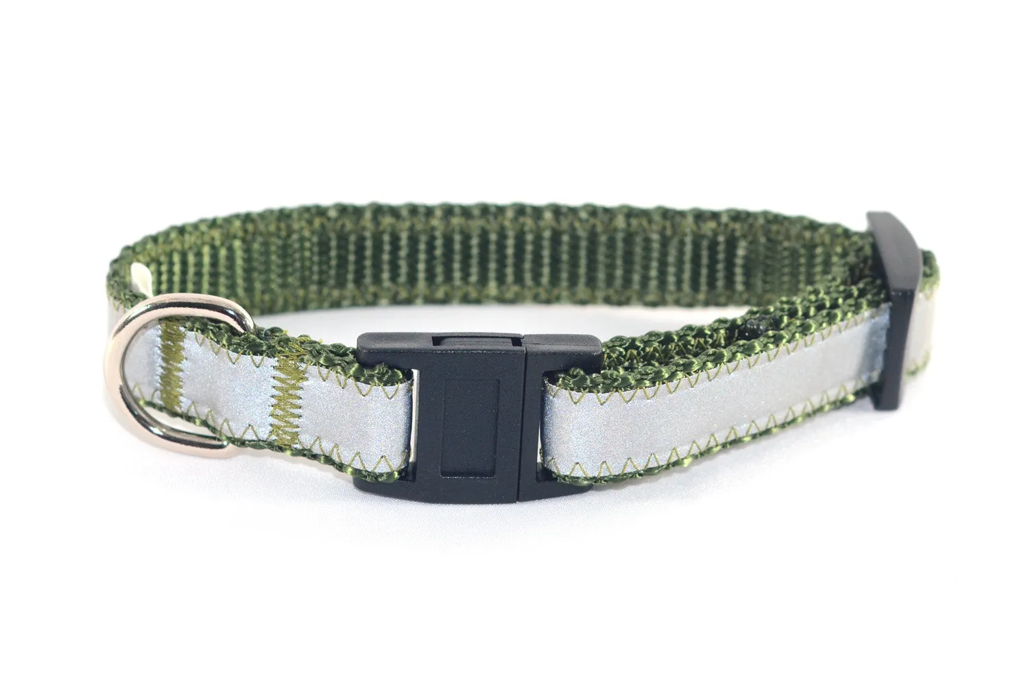 5/8" Extra Wide Breakaway Safety Cat Collar | Solid or Reflective | 20 colors