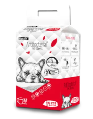 Absorb Plus Anti Bacterial Pet Sheets Bundle (3 packs)