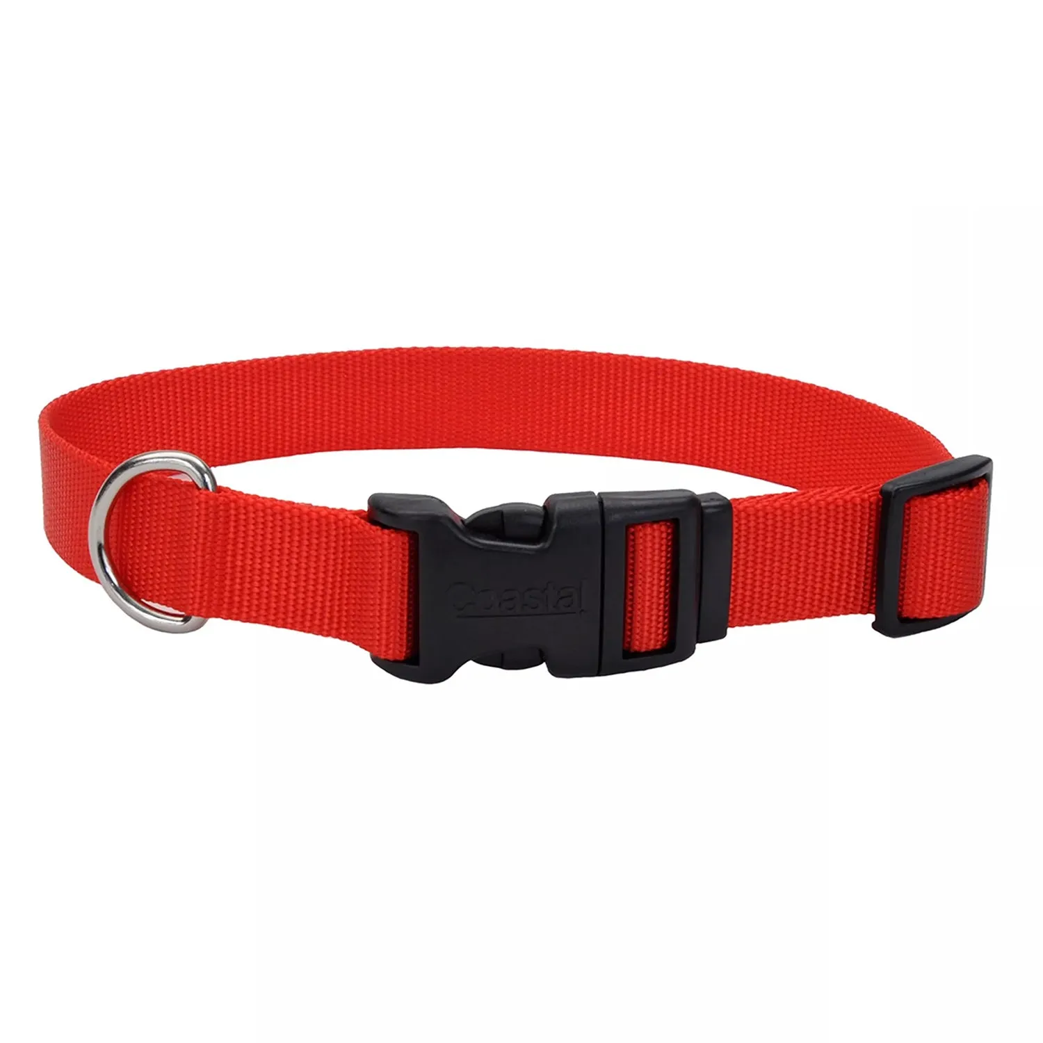 Adjustable Dog Collar with Plastic Buckle <p>See All Colors!</p>