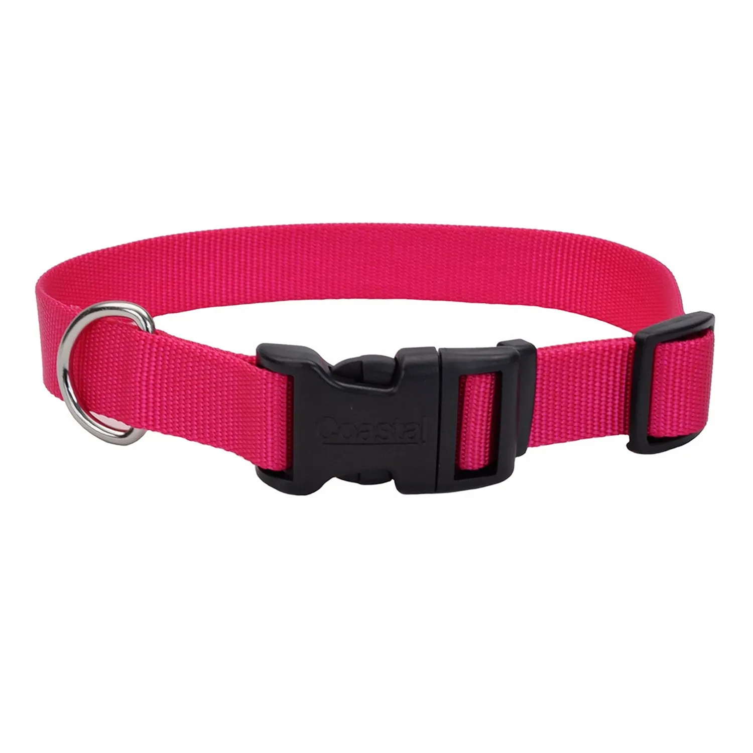 Adjustable Dog Collar with Plastic Buckle <p>See All Colors!</p>