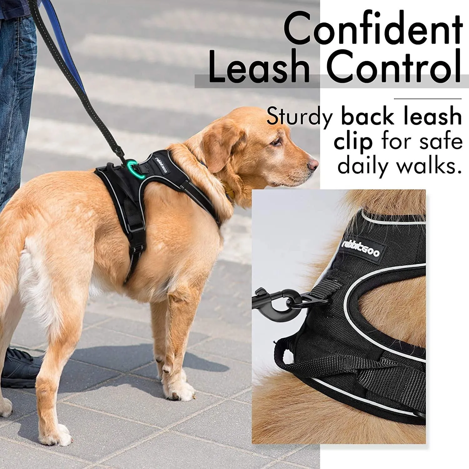 Adjustable No-Pull Pet Harness