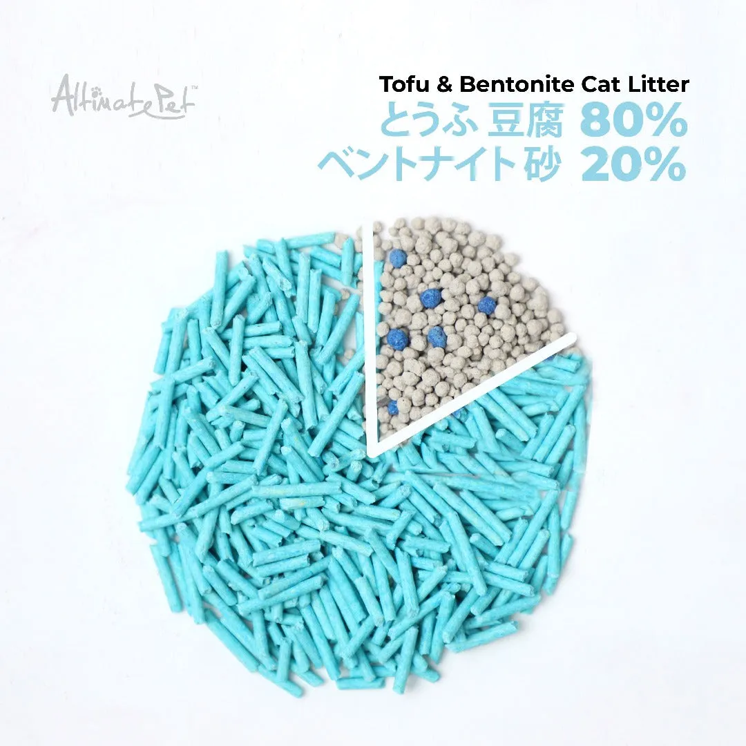 Altimate Pet Tofu & Bentonite Cat Litter - Baby Powder(6L)