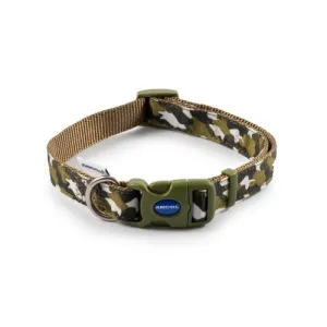 Ancol Green Combat Collar Large 45-70cm Size 5-9