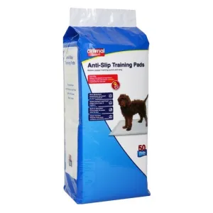 Animal Instincts Anti-Slip Puppy Toilet Training Pads 50 Pack