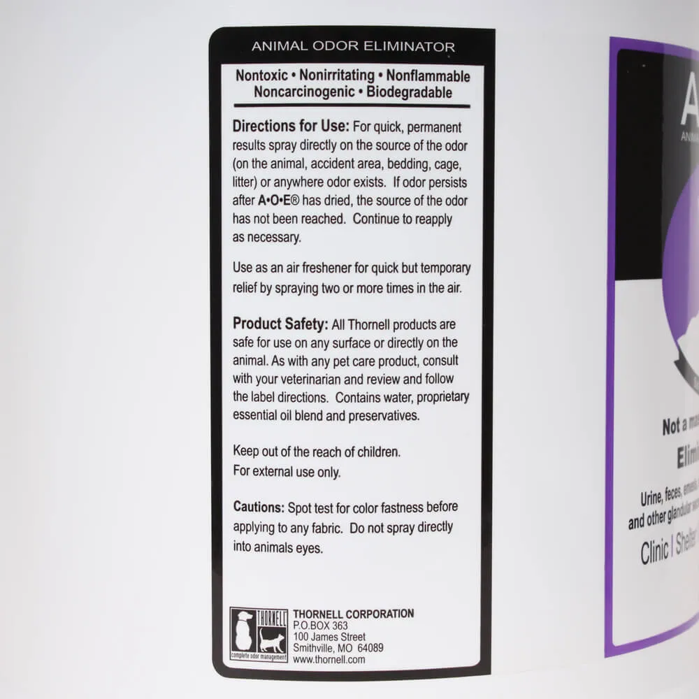 A.O.E. Animal Odor Eliminator