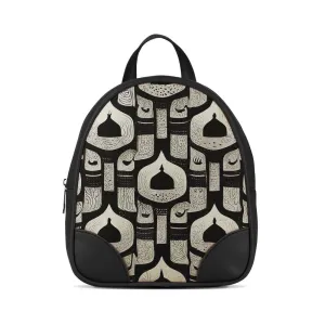 Black O Mini Backpacks Light