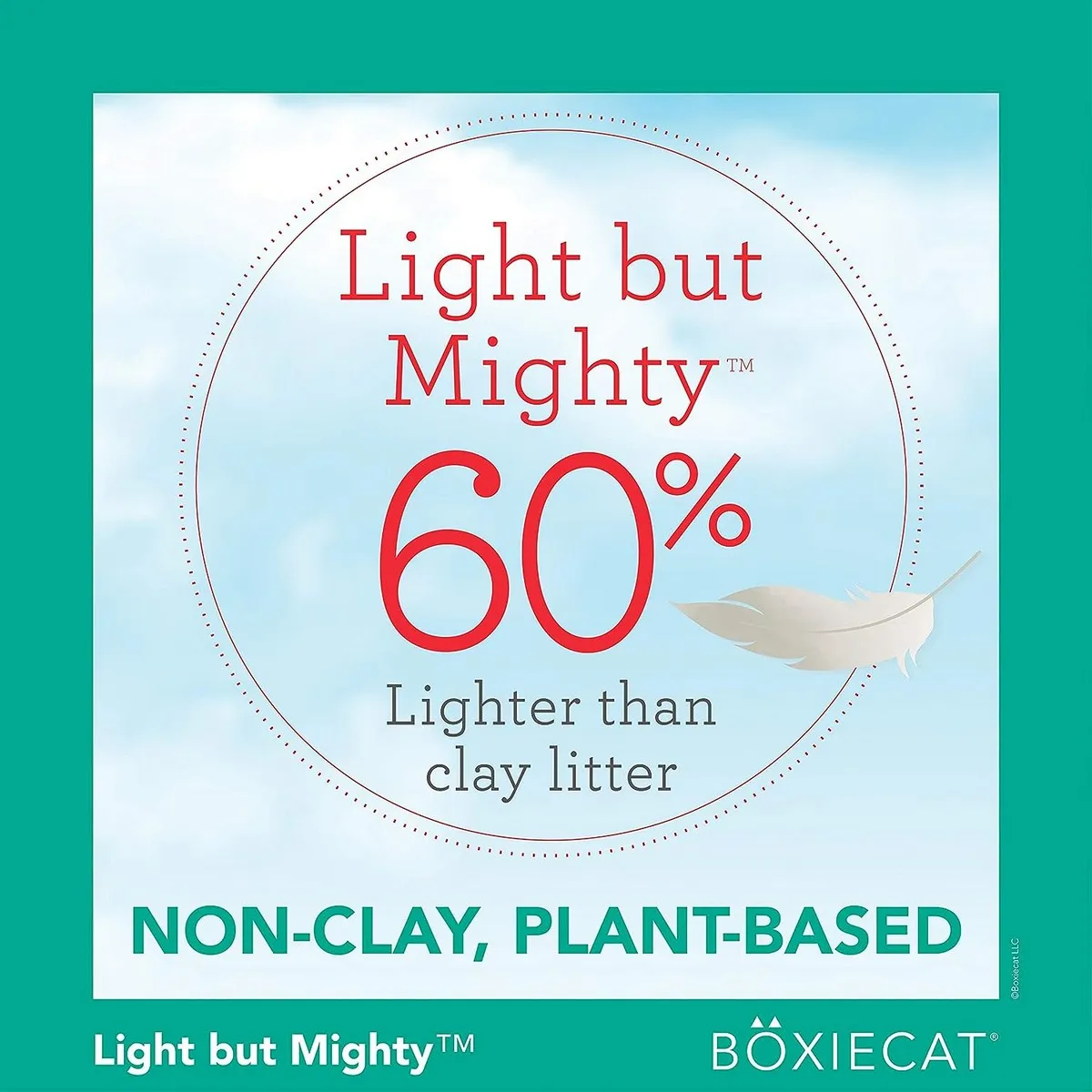 Boxiecat Air Lightweight Gently Scented Premium Clumping Cat Litter 6.5lb