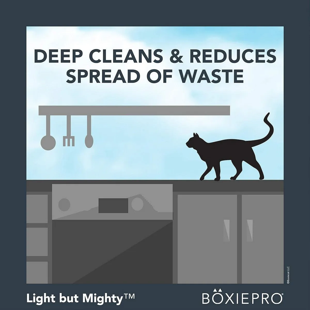 BoxiePro Air Lightweight Deep Clean Probiotic Clumping Litter 6.5lb