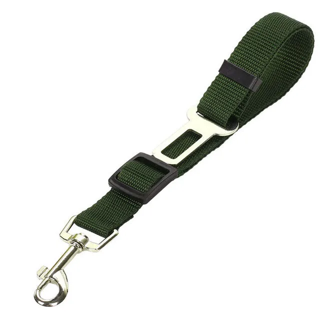 Car Dog Seat Belt Leash Vehicle Adjustable