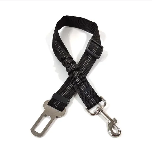 Car Dog Seat Belt Leash Vehicle Adjustable