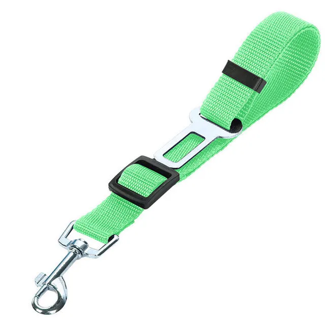 Car Dog Seat Belt Leash Vehicle Adjustable