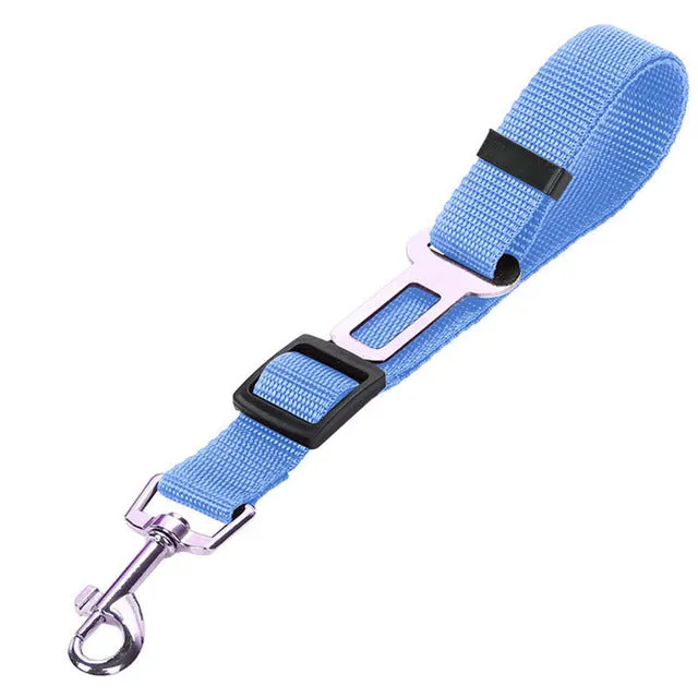 Car Dog Seat Belt Leash Vehicle Adjustable