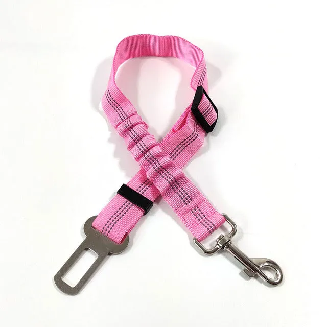 Car Dog Seat Belt Leash Vehicle Adjustable