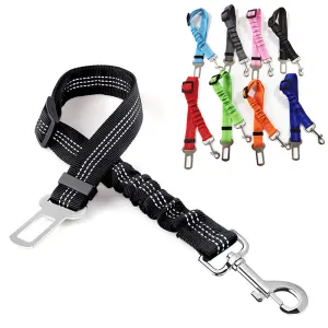 Car Dog Seat Belt Leash Vehicle Adjustable