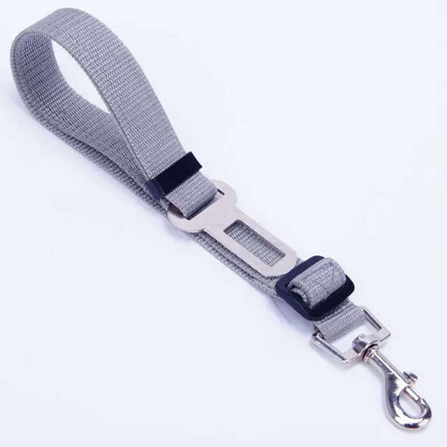 Car Dog Seat Belt Leash Vehicle Adjustable