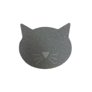 Cat Feeding Mat Grey
