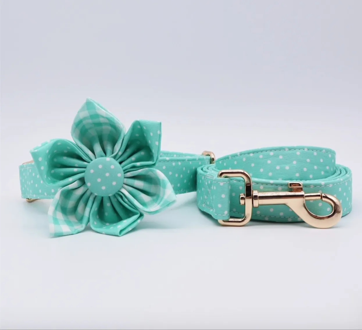 Classic Sea Green Butterfly Collar | Personalized ID Collar