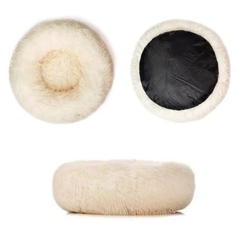 Comfy Anti-Anxiety Calming Dog & Cat Donut Bed | Fluffy Dog Bed