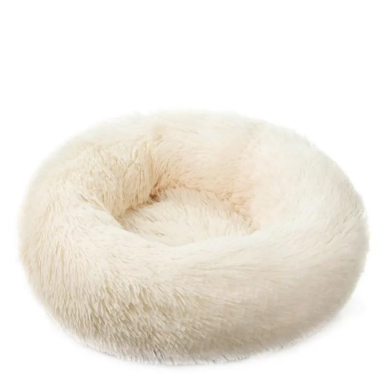 Comfy Anti-Anxiety Calming Dog & Cat Donut Bed | Fluffy Dog Bed