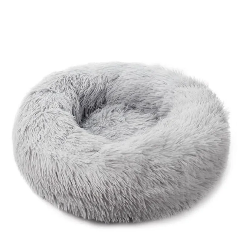Comfy Anti-Anxiety Calming Dog & Cat Donut Bed | Fluffy Dog Bed