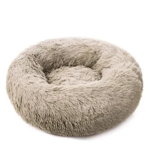 Comfy Anti-Anxiety Calming Dog & Cat Donut Bed | Fluffy Dog Bed