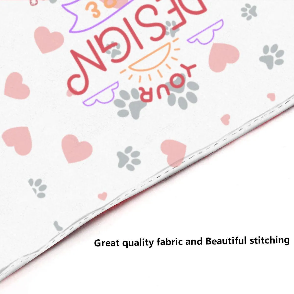 Custom Dog Bandana, Personalized Dog Bandanas, Custom Dog Bandana with Logo, Personalised Dog Bandana UK - Cushy Pups
