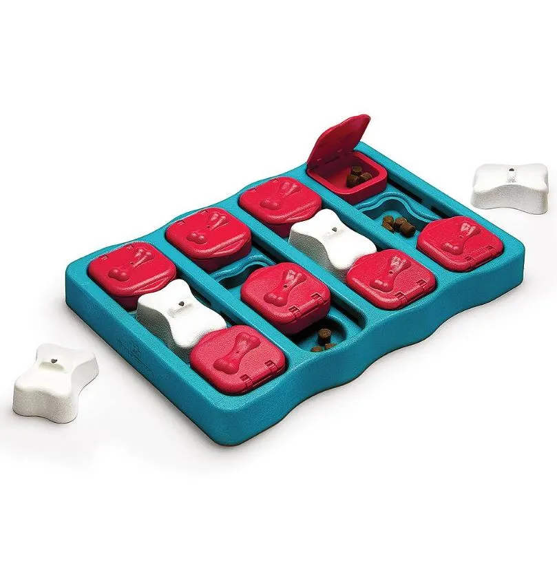 DOG BRICK Feeding Toy IQ Interactive Puzzle Game