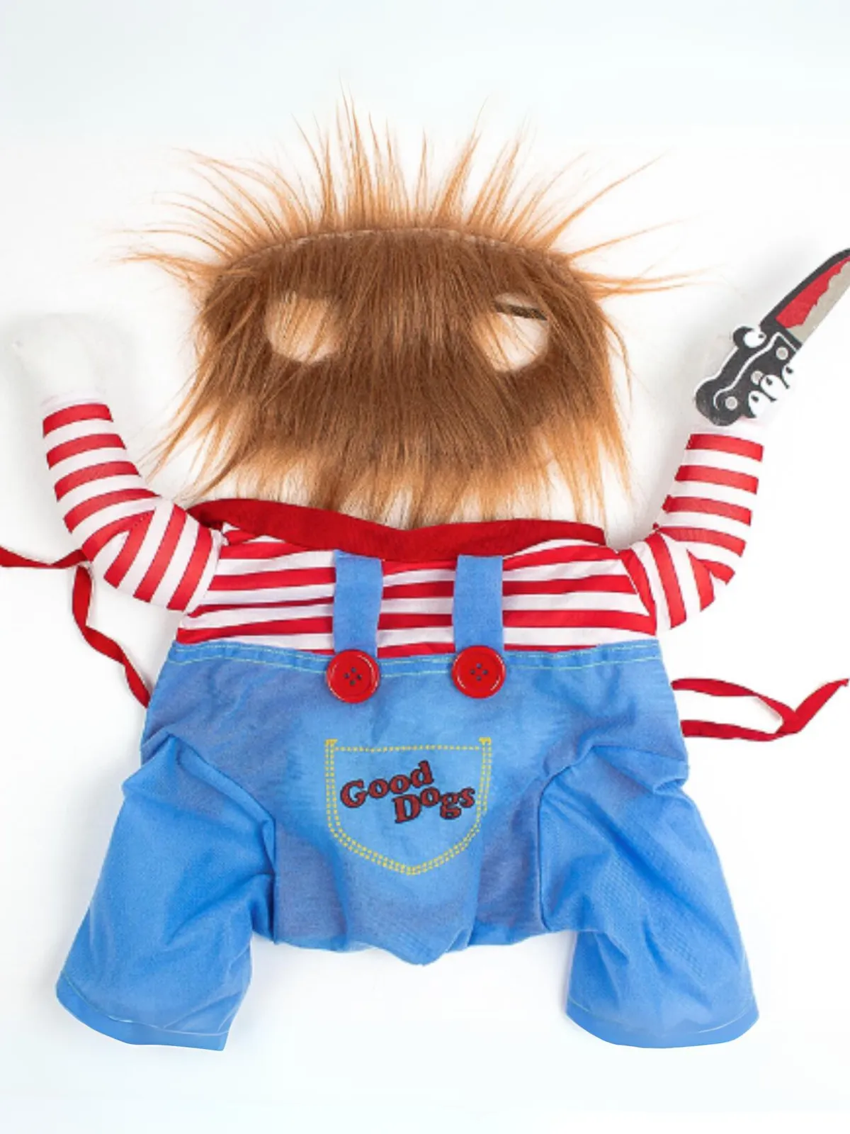 Dog Scary Doll Halloween Costume