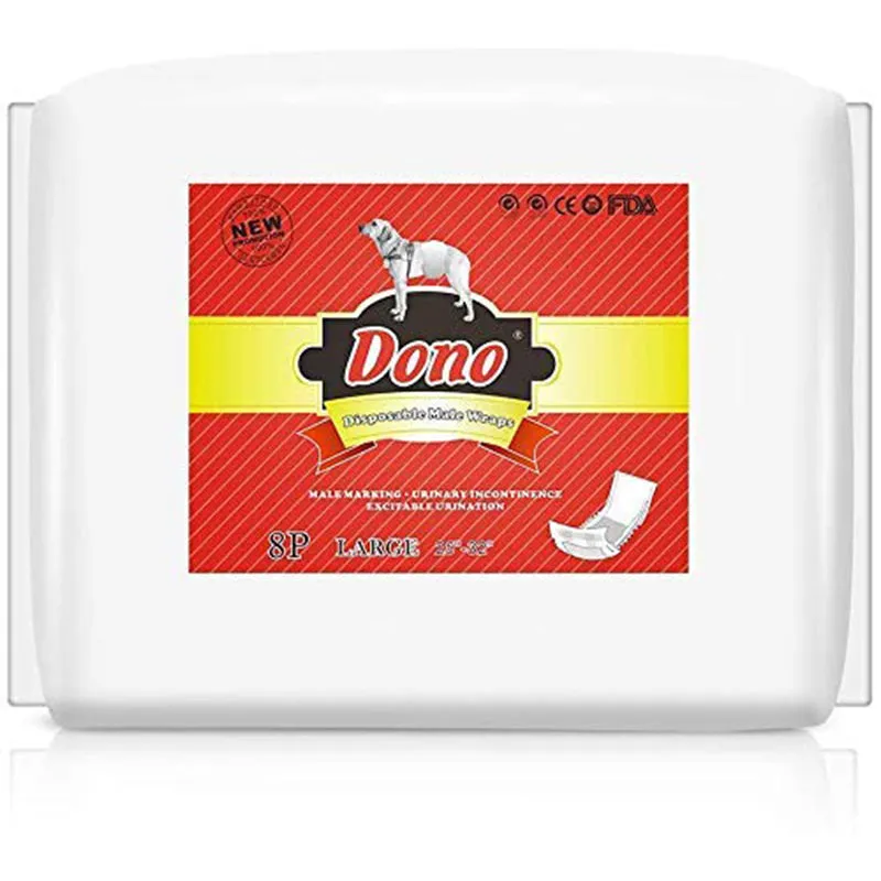 Dono Male Dog Diapers 10 Pcs
