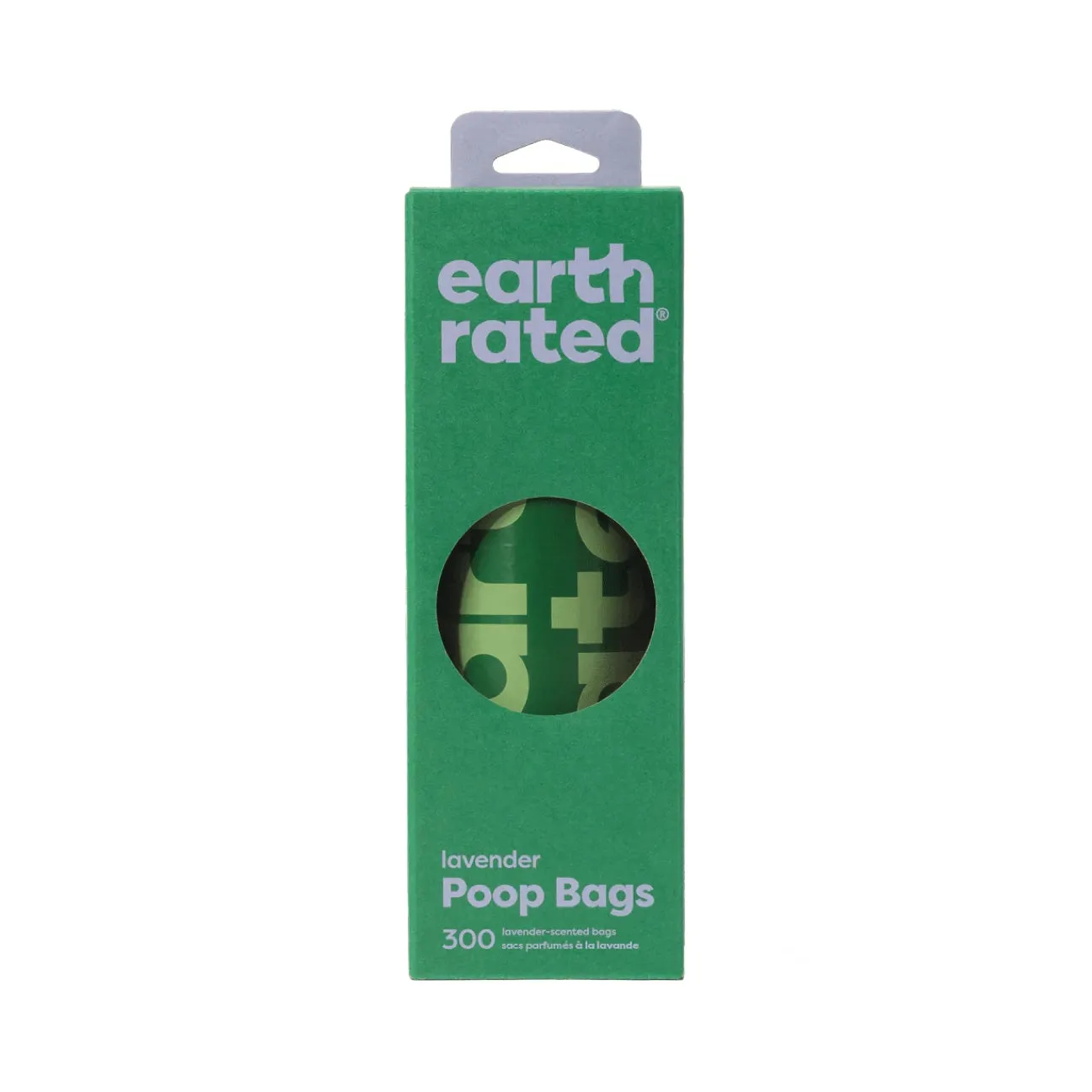 Earth Rated Bulk Single Roll Poop Bags Lavender 300 Count