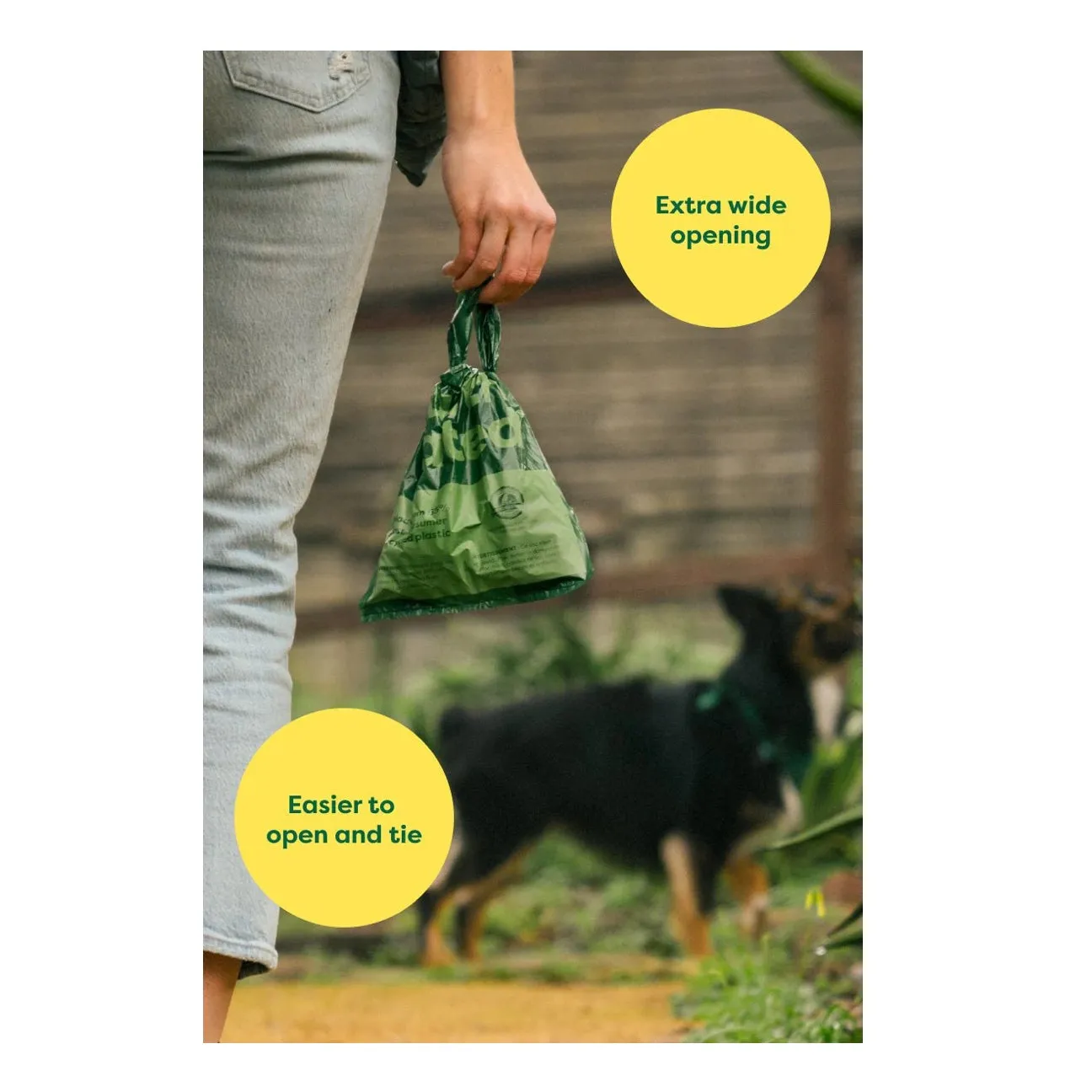 Earth Rated Easy-Tie Handle Poop Bags Unscented 120 Count