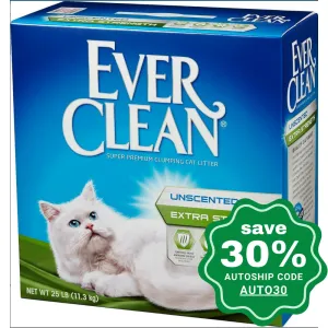 Ever Clean - Extra Strength Unscented Cat Litter - 25LB