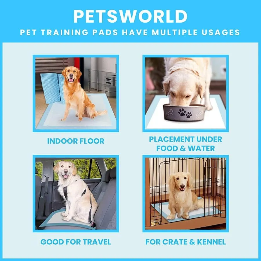 Extra Large Potty Pads for Dogs, Odor Eliminating 30" X 36", 150 Count Pee Pads for Dogs, Gigantic XL Dog Pads, 5 Layer Ultra Absorbent Technology, Leak Proof Training Pads for Dogs & Cats