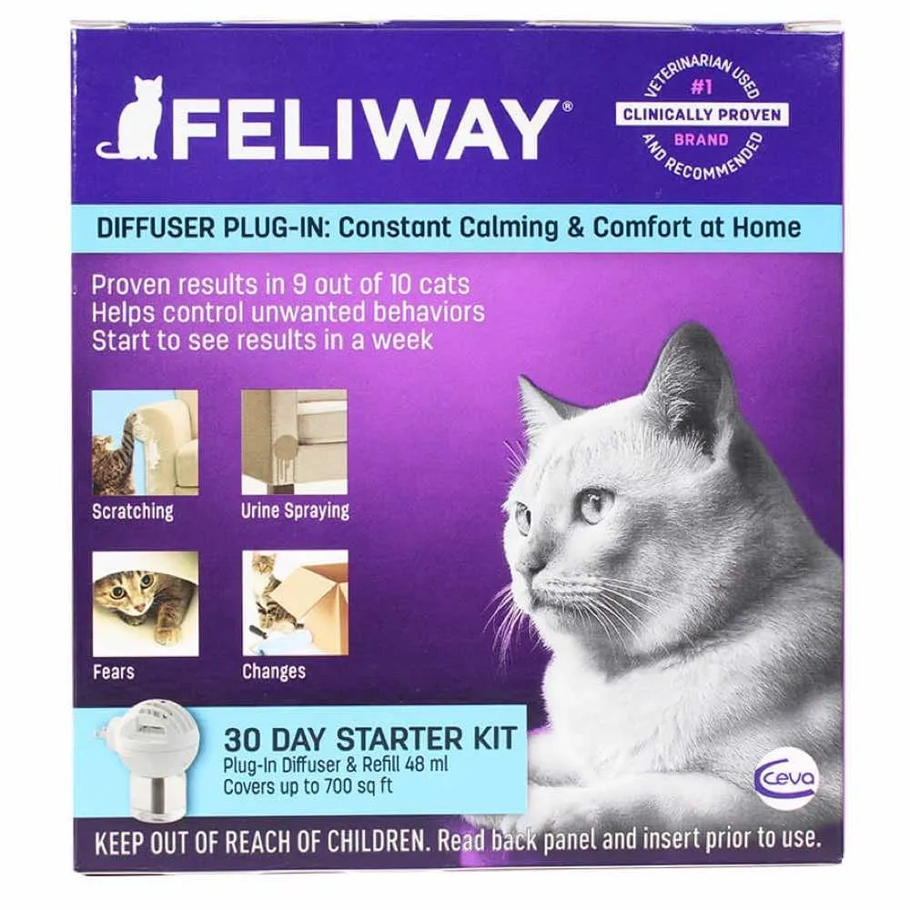 Feliway Classic Diffuser & Refill 30-Day Starter Kit