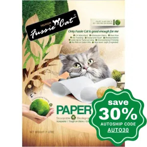 Fussie Cat Litter - Paper - 7L