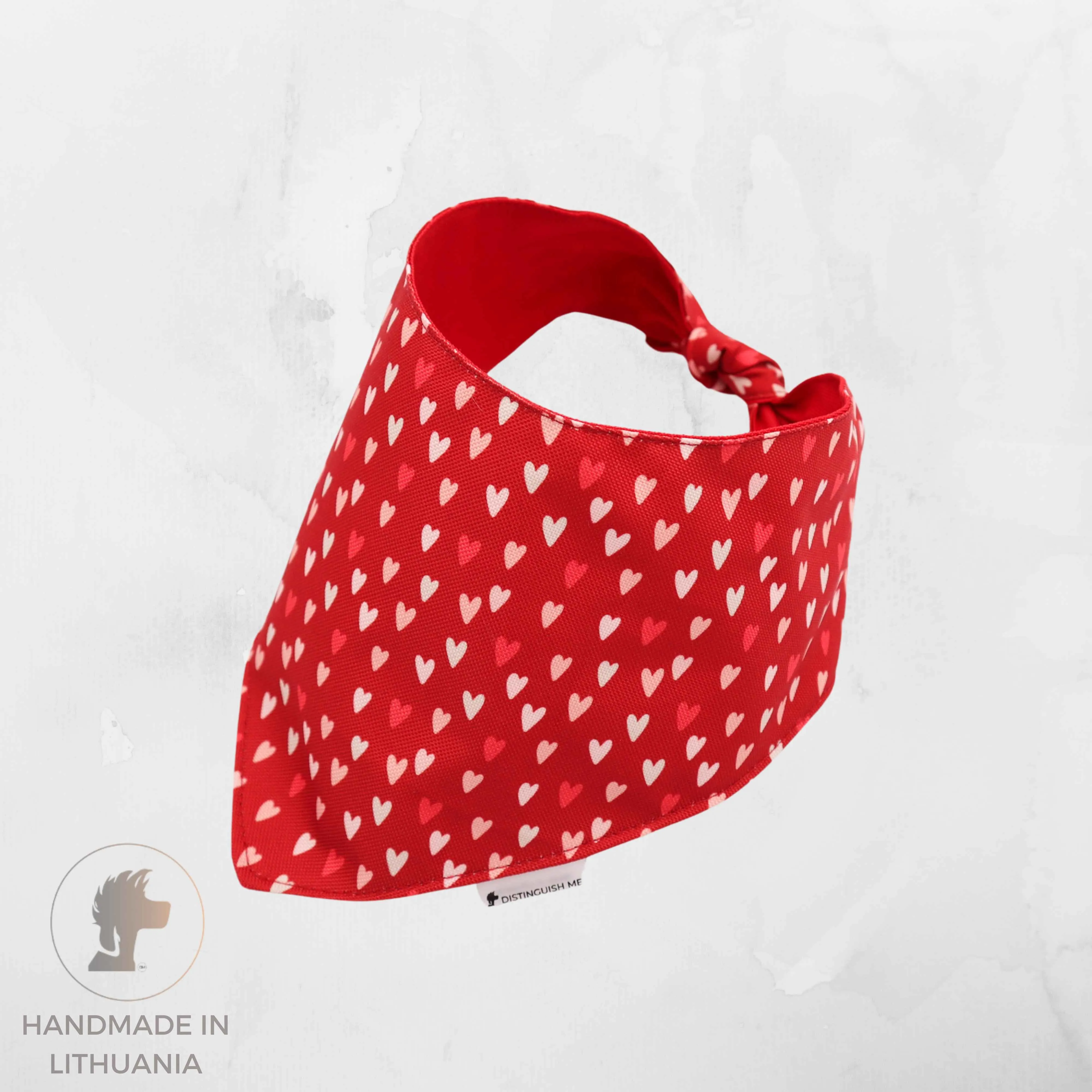 Handmade Dog Bandana | Tied-Up | Love