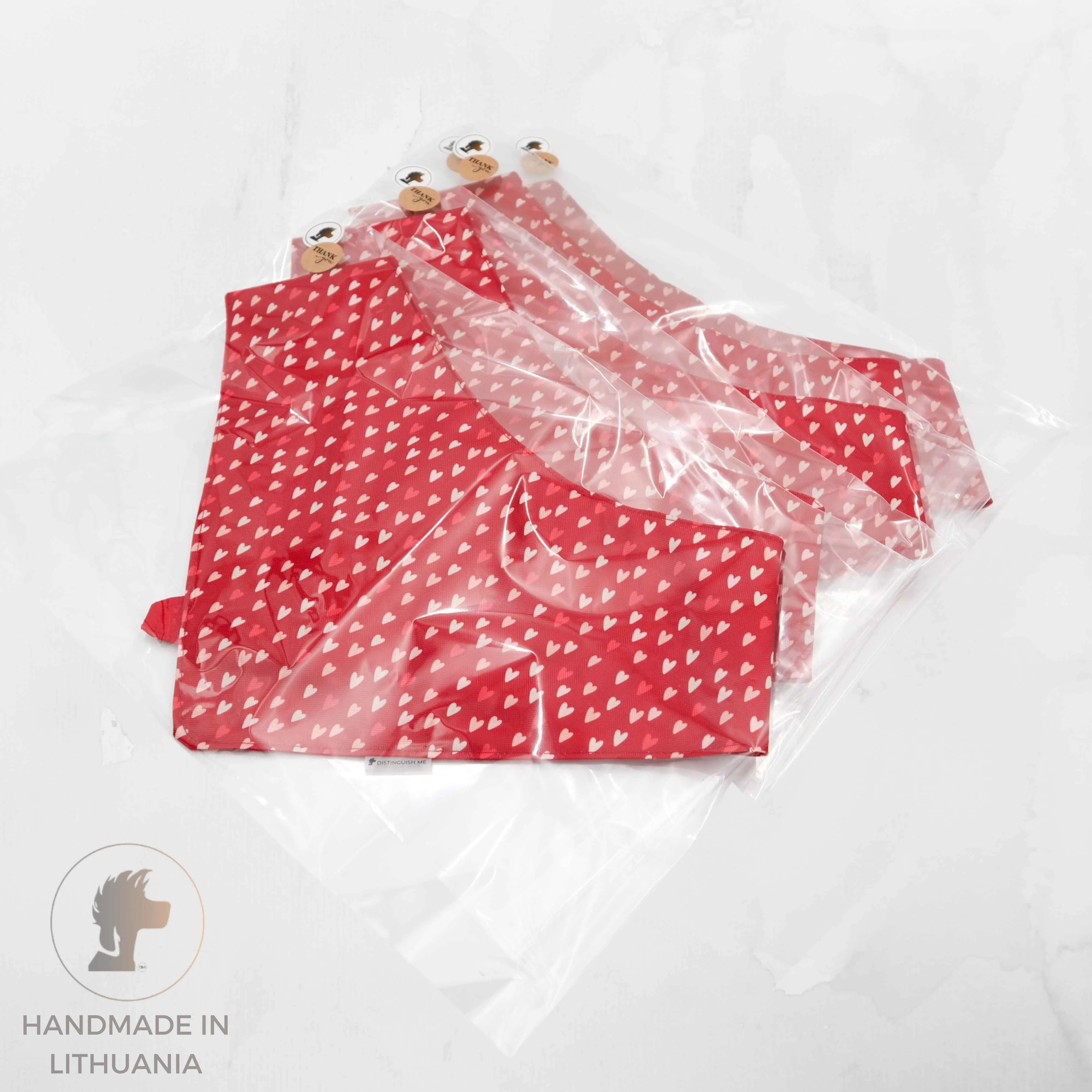 Handmade Dog Bandana | Tied-Up | Love