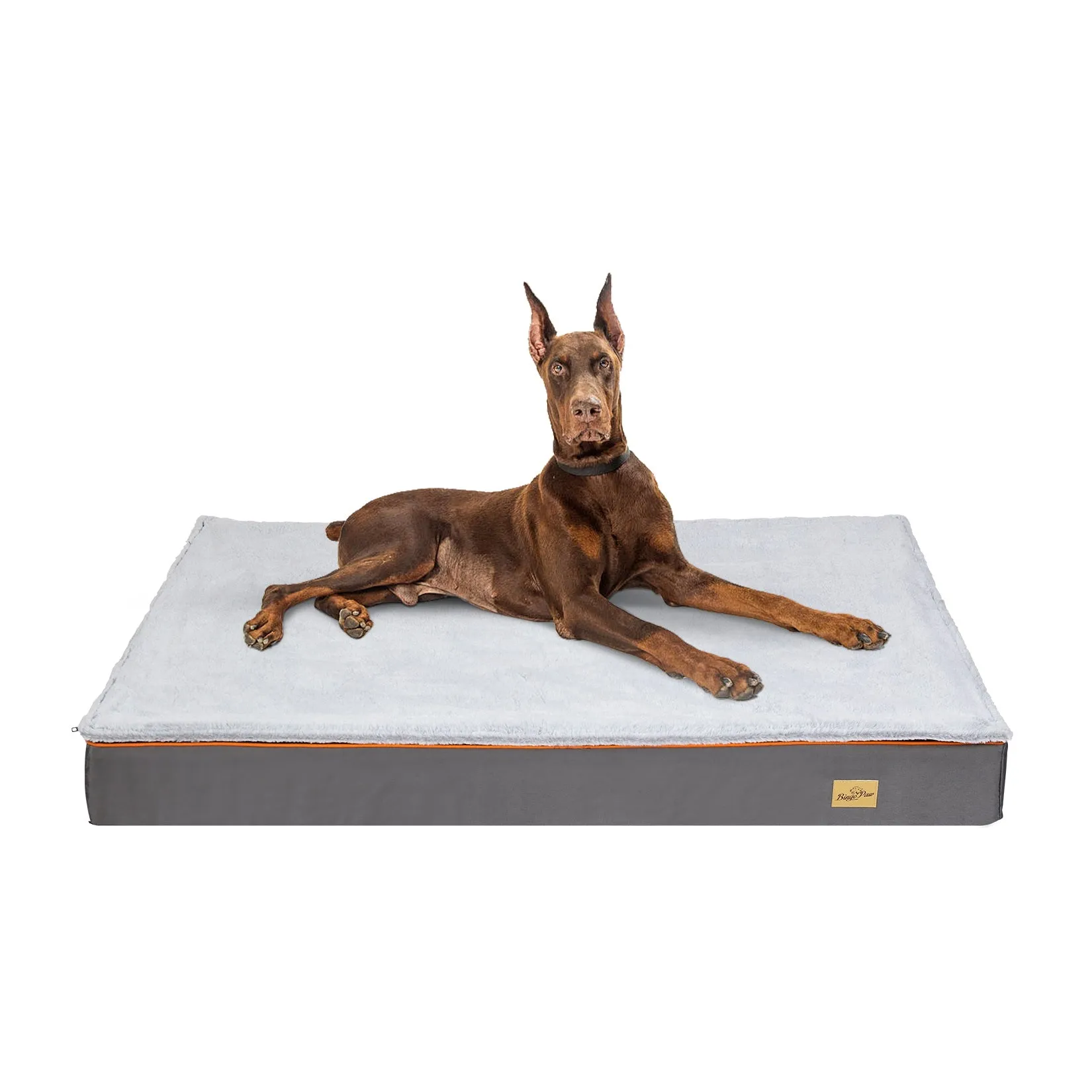 Large Jumbo Soft Orthopedic Dog Bed Pet Kennel Pillow Bed w/ Washable Cover