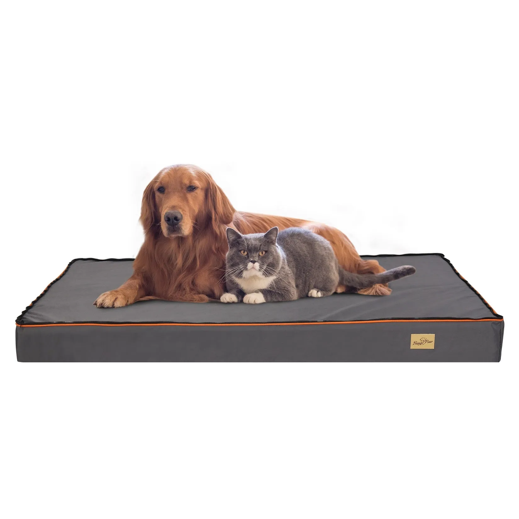 Large Jumbo Soft Orthopedic Dog Bed Pet Kennel Pillow Bed w/ Washable Cover