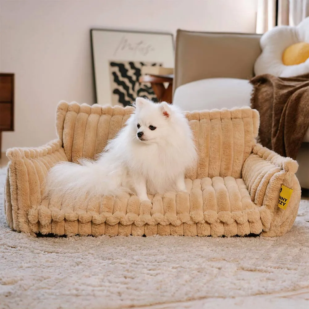 Large Washable Fluffy Orthopedic Soft Dog Pillow Dog Sofa Bed-Snoozy Dream