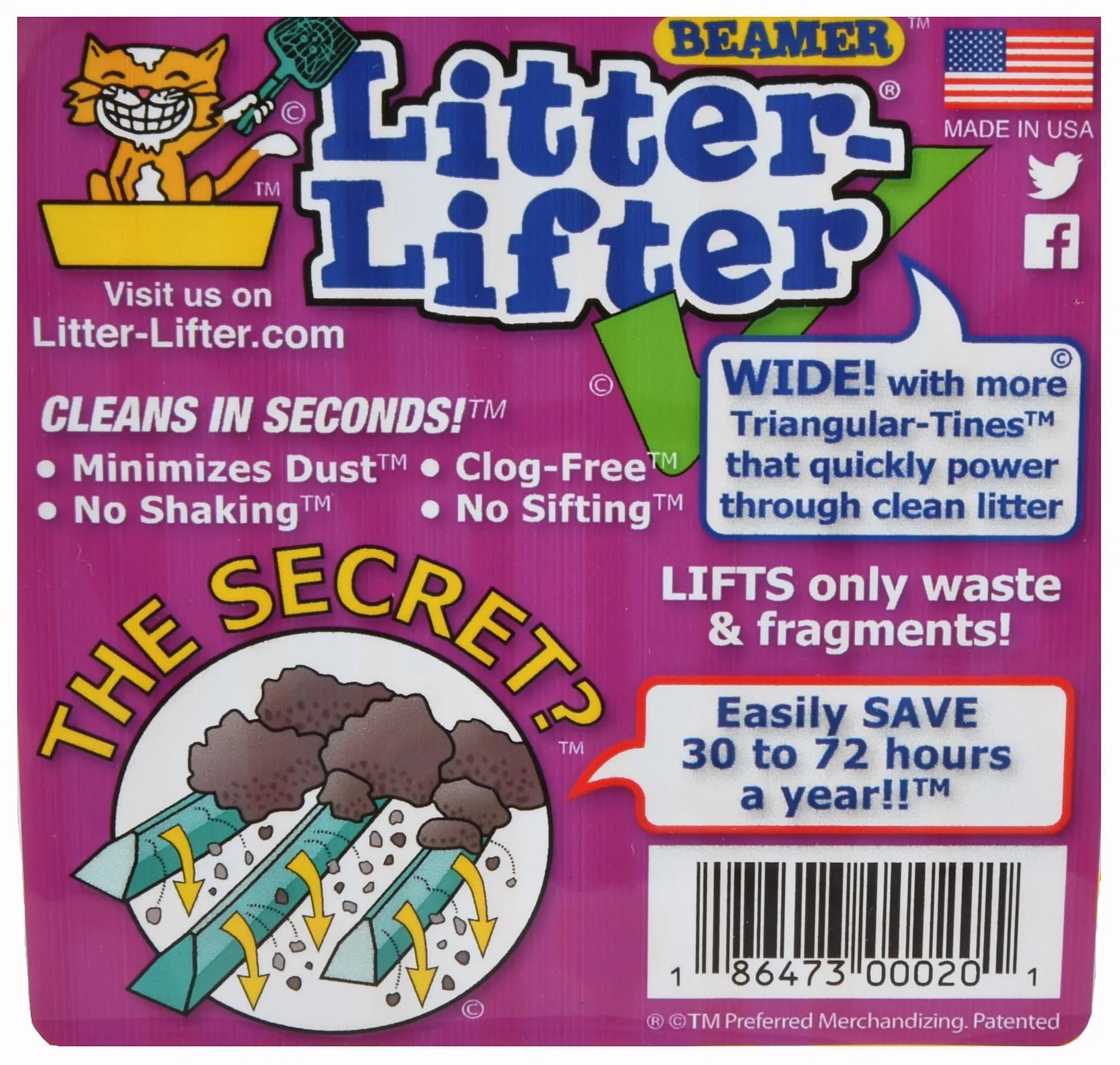 Litter-Lifter Beamer Scoop