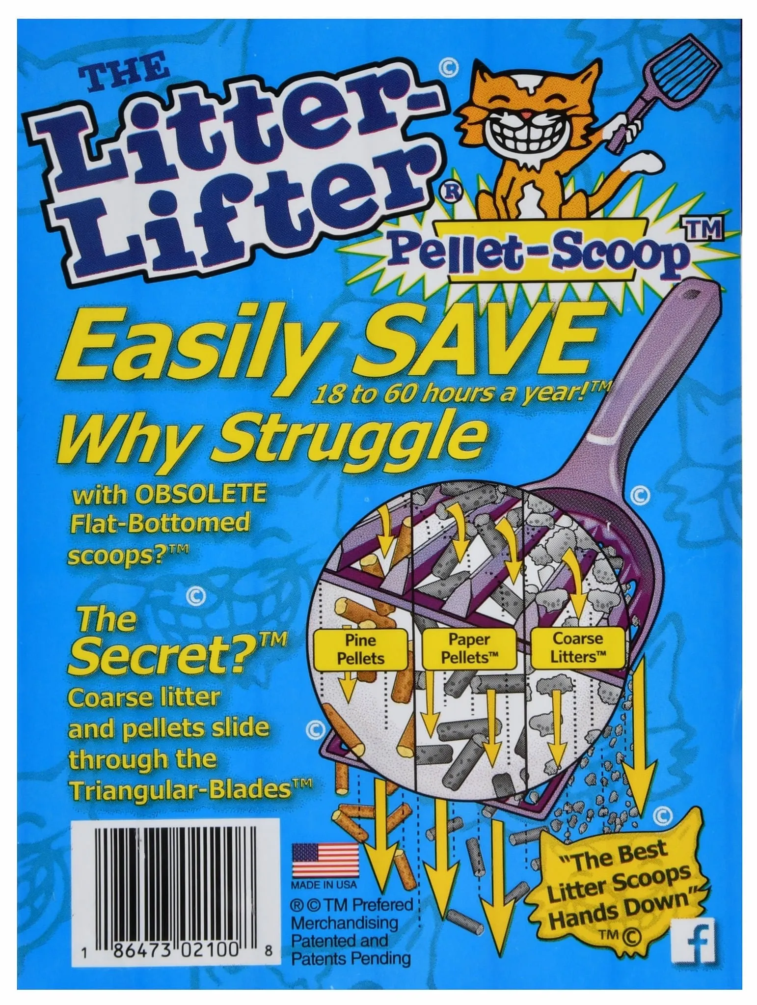 Litter-Lifter Pellet Scoop
