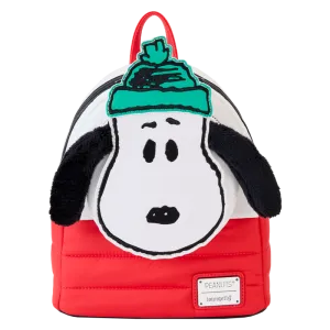 Loungefly: Peanuts - Snoopy Snow Day Mini Backpack